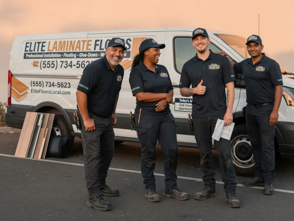 Laminate flooring installation company in Midway, PA